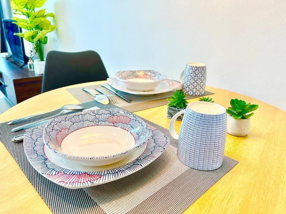 G 1-5Pax Cozy Home Trefoil Setia Alam 100Mps Wifi & Tv Sccc Eksteriør bilde
